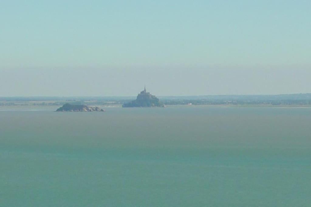 Maison Vue Sur Le Mont Saint Michel Et Sa Baie Champeaux Exterior foto